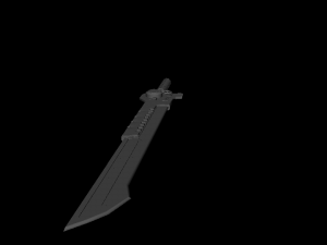 bruning sword 3D Model