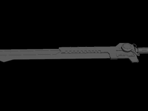 bruning sword 3D Model