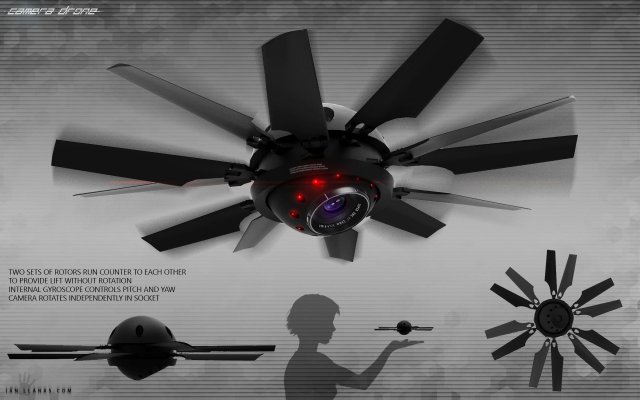 spydrone Modelo 3D .c4d .max .obj .3ds .fbx .stl .blend 