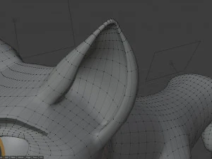 Rank il lupo grigio Modello 3D