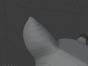 ranky the gray wolf 3Dモデル