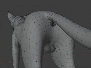 Rank il lupo grigio Modello 3D