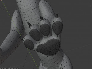 ranky the gray wolf 3Dモデル