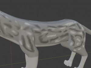 ranky the gray wolf 3Dモデル