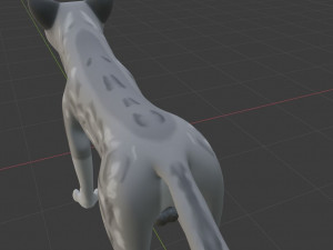 ranky the gray wolf 3Dモデル