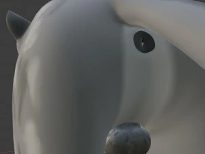 Rank il lupo grigio Modello 3D