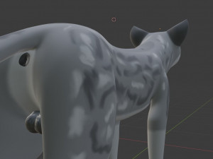 ranky the gray wolf 3Dモデル