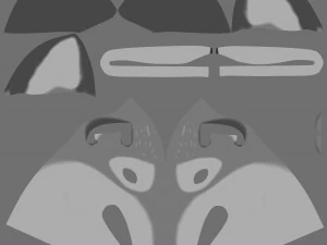 Rank il lupo grigio Modello 3D