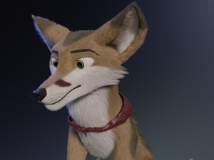 takoda the fox Modello 3D