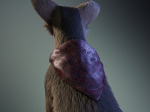 takoda the fox Modello 3D