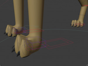 takoda the fox Modello 3D