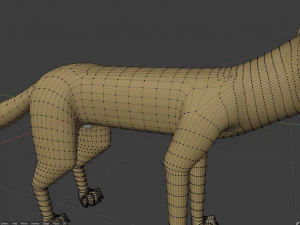 Takoda la volpe Modello 3D