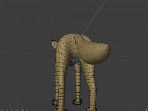 Takoda la volpe Modello 3D