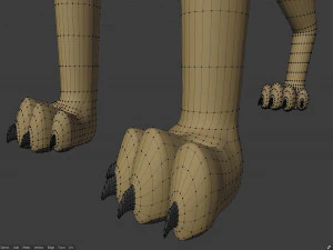 Takoda la volpe Modello 3D