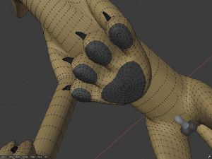 takoda the fox Modello 3D