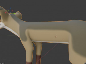 takoda the fox Modello 3D