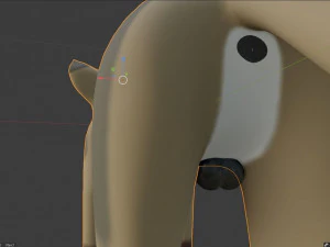 Takoda la volpe Modello 3D