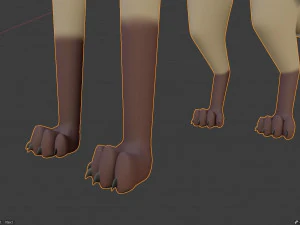 Takoda la volpe Modello 3D