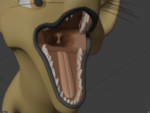 takoda the fox Modello 3D