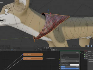 Takoda la volpe Modello 3D