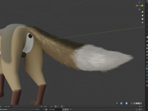 takoda the fox Modello 3D