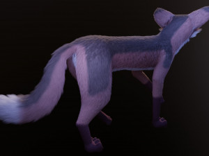 lilly the fox 3D Model