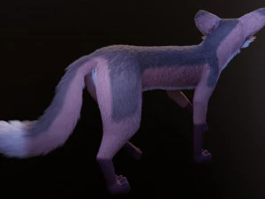 lilly the fox 3D Model