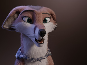lilly the fox 3D Model
