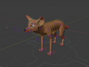 lilly the fox 3D Model