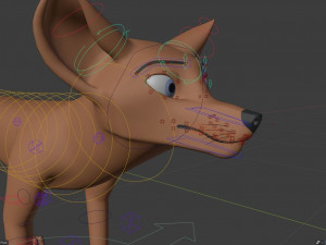 lilly the fox 3D Model
