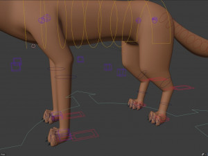 lilly the fox 3D Model