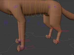 lilly the fox 3D Model