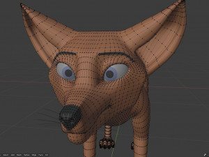 lilly the fox 3D Model