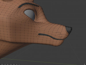 lilly the fox 3D Model
