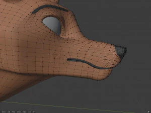 lilly the fox 3D Model