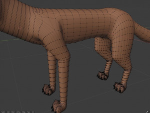 lilly the fox 3D Model