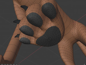 lilly the fox 3D Model