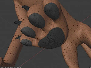 lilly the fox 3D Model