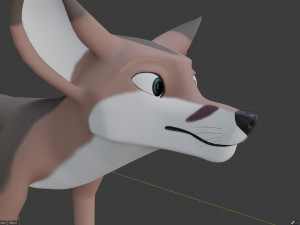 lilly the fox 3D Model
