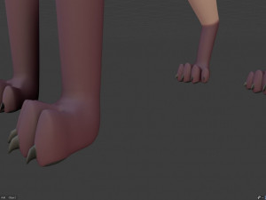 lilly the fox 3D Model