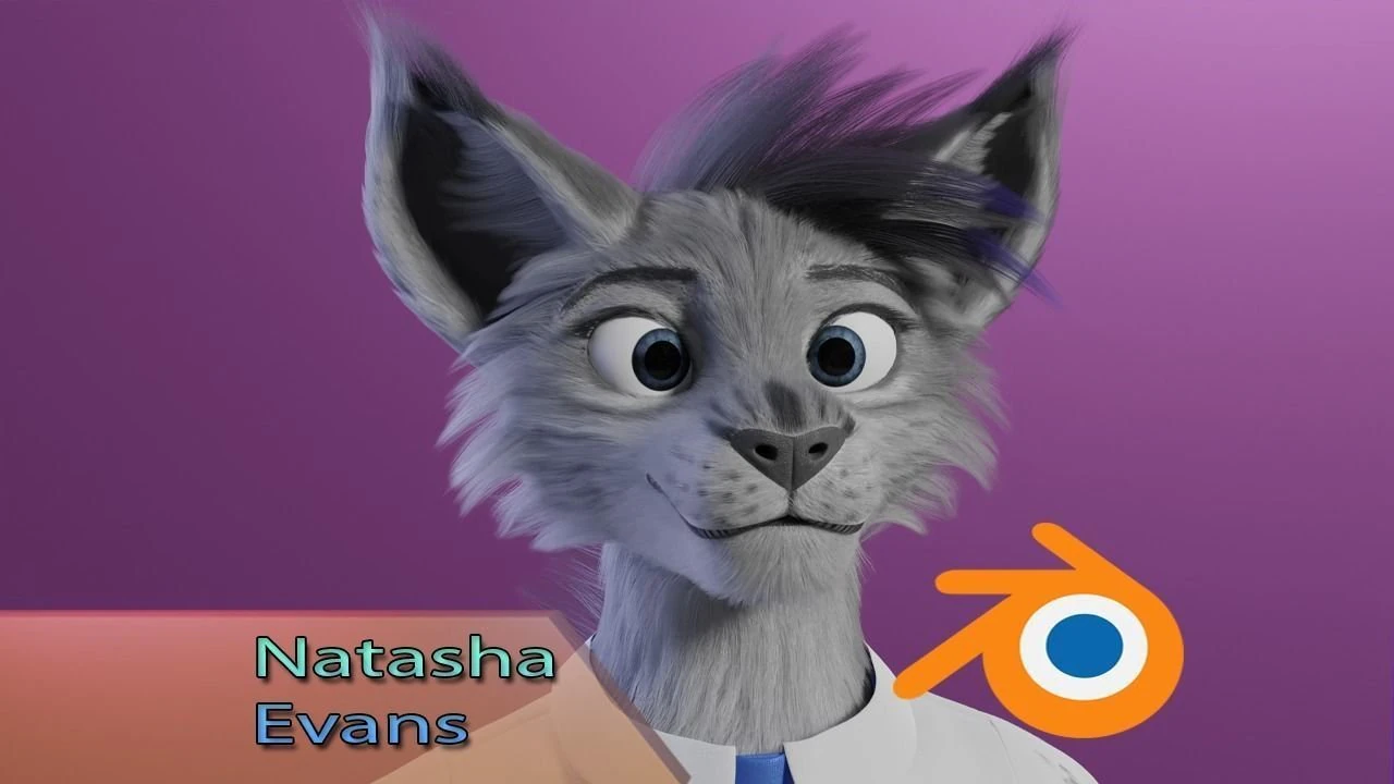 natasha evans 3D Model .c4d .max .obj .3ds .fbx .stl .blend 