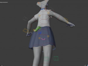 natasha evans Modelo 3D