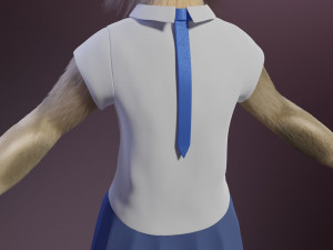 nicolle waterson anthro lioness Modello 3D