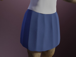 nicolle waterson anthro lioness Modello 3D