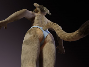 nicolle waterson anthro lioness Modello 3D