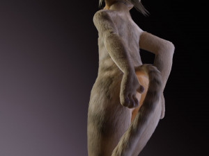 nicolle waterson anthro lioness Modello 3D