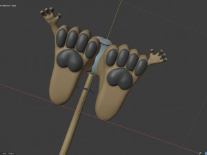 nicolle waterson anthro lioness Modello 3D