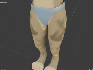 nicolle waterson anthro lioness Modello 3D