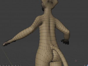 nicolle waterson anthro lioness Modello 3D