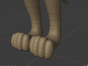 nicolle waterson anthro lioness Modello 3D